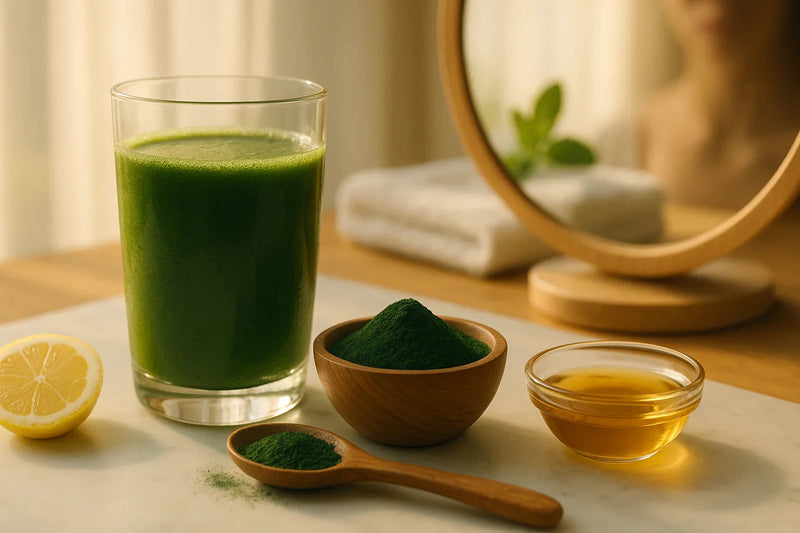Spirulina for Clear, Healthy Skin