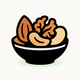 Omega 3 & 6 as a serving of nuts