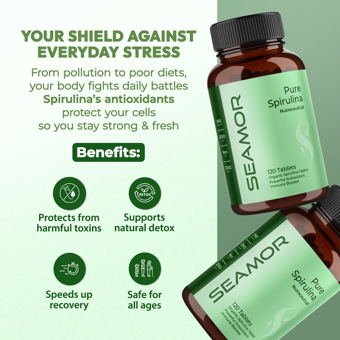 Seamor Spirulina tablets