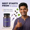 Seamor Restopil | 9-Ingredient Herbal Sleep Blend | Natural Sleep Promoter, Stress Reliever & Mind Relaxant | Non-Habit Forming Ayurvedic Tablets